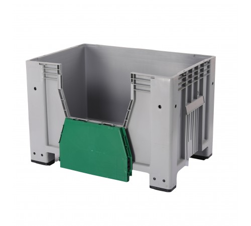 Переносной ящик на колесах с боковой крышкой K-9000 95x120x80