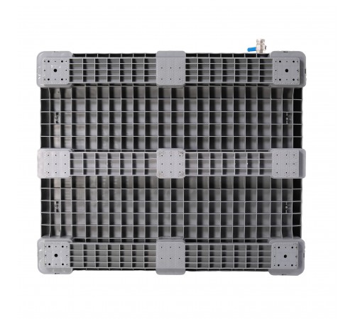 Транспортная тележка с закрытыми клапанами и направляющими K-11000