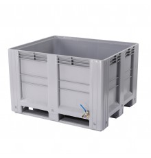 Транспортная тележка с закрытыми клапанами и направляющими K-11000