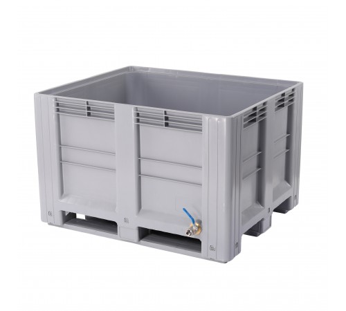 Транспортная тележка с закрытыми клапанами и направляющими K-11000