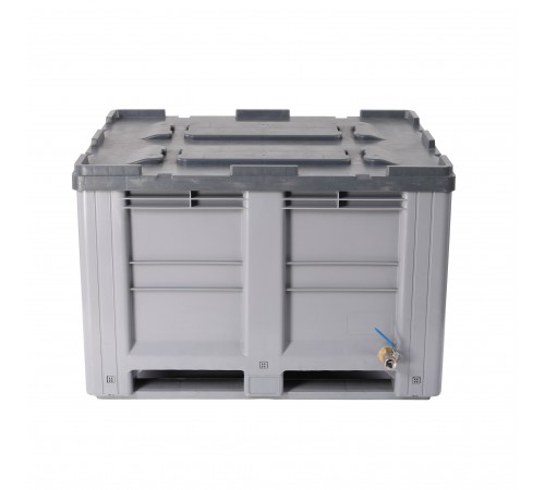 Транспортная тележка с закрытыми клапанами и направляющими K-11000