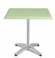 Стол с алюминиевыми ножками Safir 75x75x75